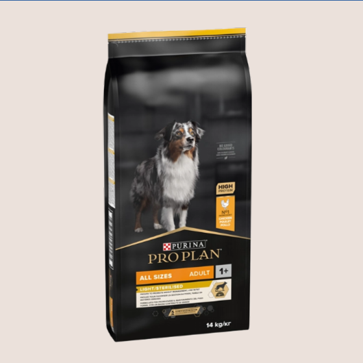 Purina Pro Plan Dog Light Sterilised Adult Pollo (+1)