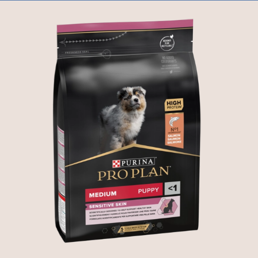 Purina Pro Plan Dog Sensitive Skin Medium Salmón (+1)