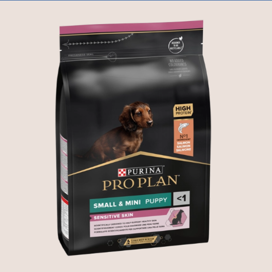 Purina Pro Plan Dog Sensitive Skin Small and Mini Puppy Salmón 3 kg