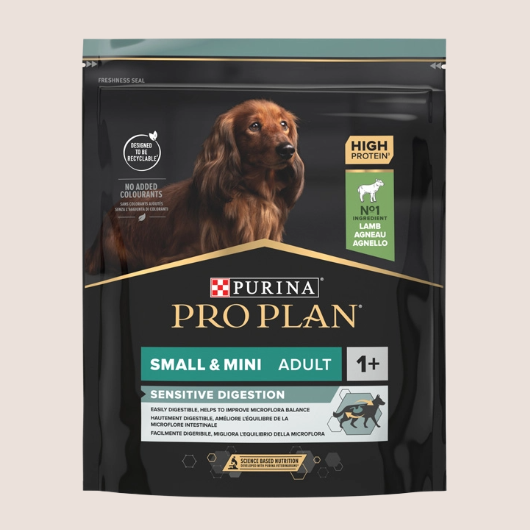 Purina Pro Plan Dog Sensitive Digestion Small & Mini Cordero (+1)