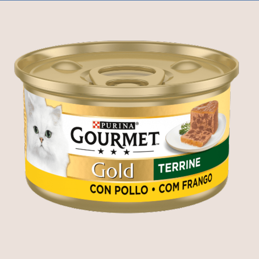 Purina Gourmet Gold Terrine con Pollo 85gr